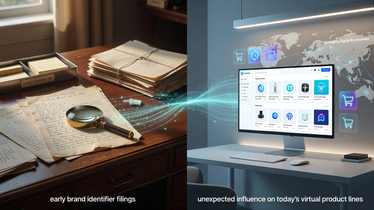 Tracing the Archival Paths of Early Brand Identifier Filings and Their Unexpected Influence on Today's Virtual Product Lines for Solo Entrepreneurs in Emerging Digital Economies
